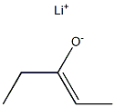 Lithium(Z)-1-ethyl-1-propene-1-olate Structure