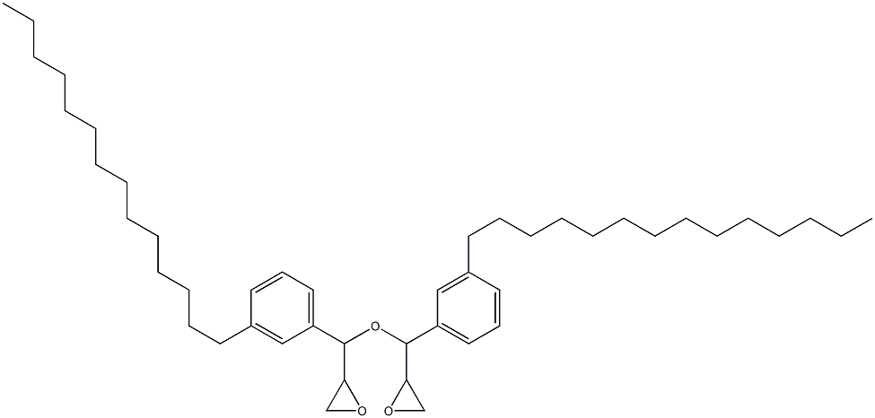 3-Tetradecylphenylglycidyl ether 구조식 이미지