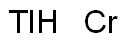 Chromium thallium Structure