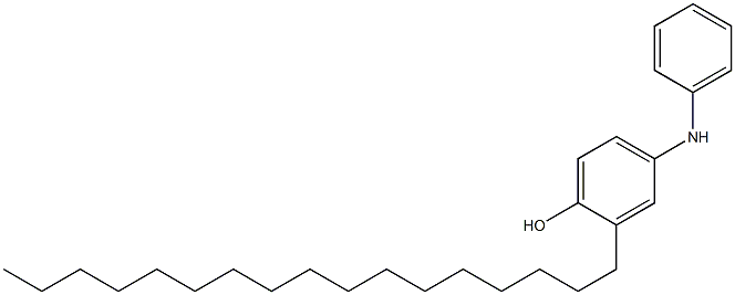 3-Heptadecyl[iminobisbenzen]-4-ol 구조식 이미지