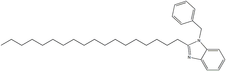 1-Benzyl-2-stearyl-1H-benzimidazole Structure