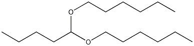 Pentanal dihexyl acetal 구조식 이미지