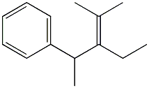 2-Methyl-3-ethyl-4-phenyl-2-pentene 구조식 이미지