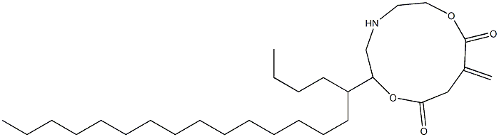 5-Icosyl-10-methylene-5-aza-2,8-dioxacycloundecane-1,9-dione 구조식 이미지