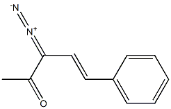 5-Phenyl-3-diazo-4-penten-2-one Structure