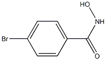 4-Bromobenzohydroxamic acid 구조식 이미지