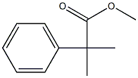2-Phenyl-2-methylpropanoic acid methyl ester Structure