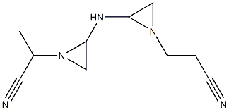 2,3'-[Iminobis(2,1-ethanediylimino)]dipropionitrile Structure