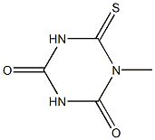 1-Methyl-6-thioxo-5,6-dihydro-1,3,5-triazine-2,4(1H,3H)-dione 구조식 이미지