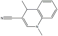 1,4-Dihydro-1,4-dimethylquinoline-3-carbonitrile Structure