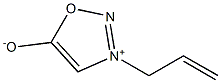 3-Allylsydnone 구조식 이미지
