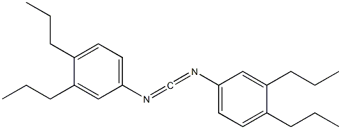 Bis(3,4-dipropylphenyl)carbodiimide Structure