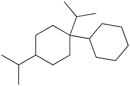 1,4-Diisopropyl-1,1'-bicyclohexane 구조식 이미지