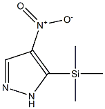 4-Nitro-5-(trimethylsilyl)-1H-pyrazole Structure