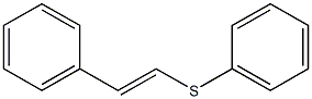 Phenyl[(E)-styryl] sulfide Structure