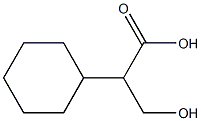 2-Cyclohexyl-3-hydroxypropanoic acid Structure