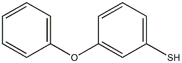 m-Phenoxybenzenethiol 구조식 이미지