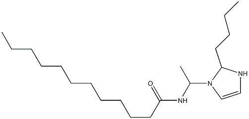 1-(1-Lauroylaminoethyl)-2-butyl-4-imidazoline Structure