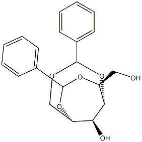 1-O,4-O:2-O,5-O-Dibenzylidene-L-glucitol Structure