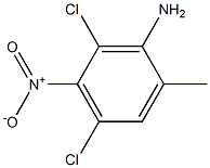 4,6-Dichloro-2-methyl-5-nitroaniline Structure