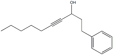 1-(2-Phenylethyl)-2-octyn-1-ol Structure