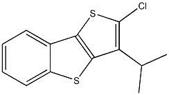 2-Chloro-3-isopropylthieno[3,2-b][1]benzothiophene Structure