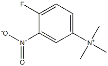 4-Fluoro-N,N,N-trimethyl-3-nitrobenzenaminium Structure