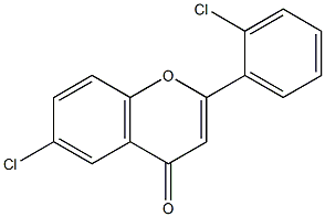 2',6-Dichloroflavone Structure