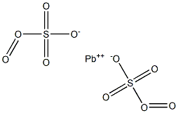 Lead(II) oxysulfate 구조식 이미지