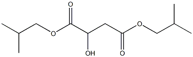 (+)-D-Malic acid diisobutyl ester 구조식 이미지