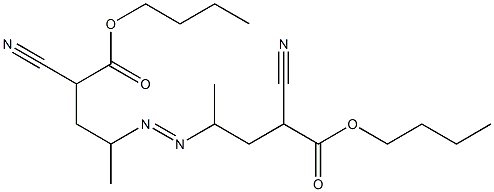 4,4'-Azobis(2-cyanovaleric acid)dibutyl ester 구조식 이미지