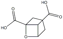 Hexahydro-1,3-epoxyphthalic acid 구조식 이미지