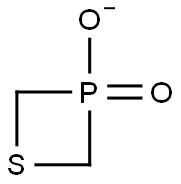 3-Oxo-1,3-thiaphosphetane-3-olate 구조식 이미지