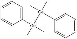 1,2-Diphenyl-1,1,2,2-tetramethyldigermane 구조식 이미지
