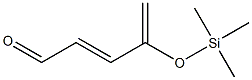 (E)-4-(Trimethylsiloxy)-2,4-pentadienal Structure