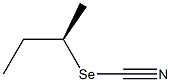 [R,(-)]-2-Selenocyanatobutane 구조식 이미지