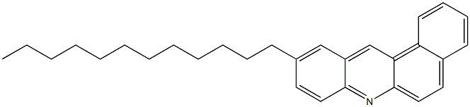 10-Dodecylbenz[a]acridine 구조식 이미지