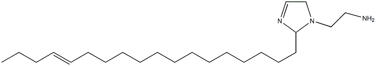 1-(2-Aminoethyl)-2-(14-octadecenyl)-3-imidazoline 구조식 이미지