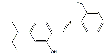 4-Diethylaminoazobenzen-2-ol 구조식 이미지