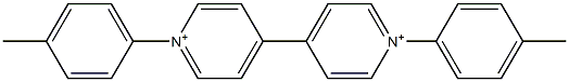 1,1'-Bis(4-methylphenyl)-4,4'-bipyridinium 구조식 이미지