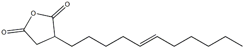 3,4-Dihydro-3-(5-undecenyl)-2,5-furandione Structure