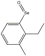 Ethyl m-tolyl selenoxide 구조식 이미지