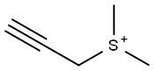 Propargyldimethylsulfonium 구조식 이미지