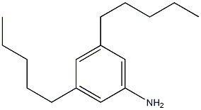 3,5-Dipentylaniline 구조식 이미지