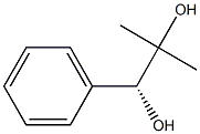 (1R)-1-Phenyl-2-methyl-1,2-propanediol 구조식 이미지