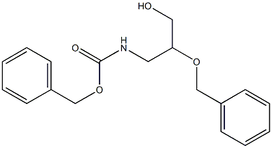 2-(Benzyloxy)-3-(benzyloxycarbonylamino)propan-1-ol 구조식 이미지