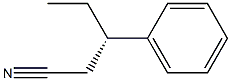 (S)-3-Phenylpentanenitrile Structure