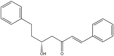 (R)-5-Hydroxy-1,7-diphenyl-1-hepten-3-one Structure