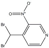 5-Nitro-4-dibromomethylpyridine Structure