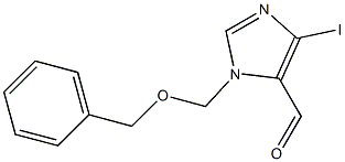 4-Iodo-1-[(benzyloxy)methyl]-1H-imidazole-5-carbaldehyde 구조식 이미지